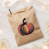 Grappige Leopard Pompoen Halloween Herfst Bedankzakje (Geknipt)