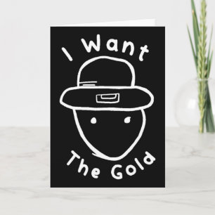 Grappige Leprechaun Amateur Schets Meme St Patrick Kaart