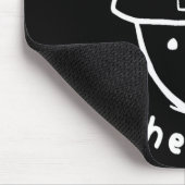 Grappige Leprechaun Amateur Schets Meme St Patrick Muismat (Hoek)