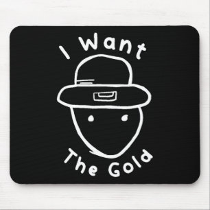 Grappige Leprechaun Amateur Schets Meme St Patrick Muismat