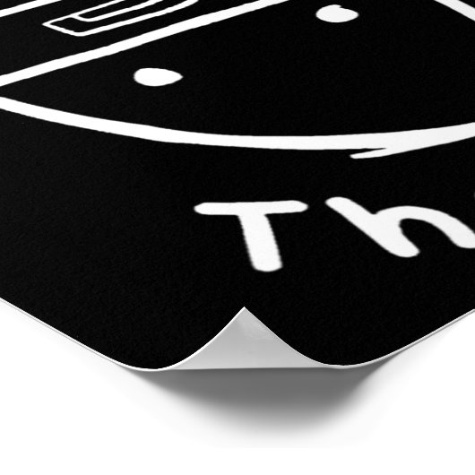 Grappige Leprechaun Amateur Schets Meme St Patrick Poster (Hoek)