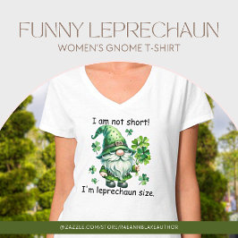 Grappige Leprechaun Kabouter T-Shirt
