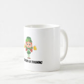 Grappige Leprechaun Koffiemok (Voorkant rechts)