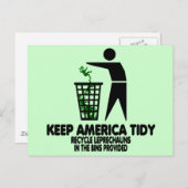 Grappige Leprechauns Briefkaart (Voorkant / Achterkant)