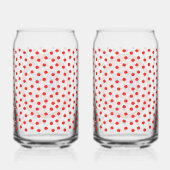 Grappige leraar Apple Cup Blikvorm Glas (Achterkant)