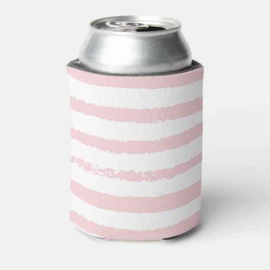 Grappige leraar brandstof | Leuke roze penseelstre Blikjeskoeler (Blikje Achterkant)