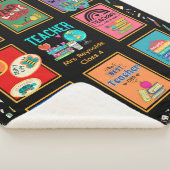 Grappige leraar citaten Beste cadeau ooit Naam toe Sherpa Deken (3/4)