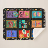 Grappige leraar citaten Beste cadeau ooit Naam toe Sherpa Deken (Voorkant (horizontaal))