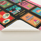 Grappige leraar citaten Beste cadeau ooit Naam toe Sherpa Deken (3/4)