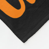 Grappige leraar doen alsof ik een Crayon Halloween Fleece Deken (Hoek)