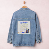 Grappige leraar Engels - Je grammatica corrigeren Denim Jacket (Hangar)