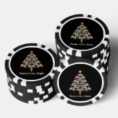 Grappige Leraar Kerstmis | Leer Liefde Jingle Boek Poker Chips (Opstapeling)