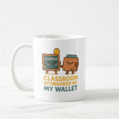 Grappige leraar koffiekopje; empowering leraar koffiemok (Links)