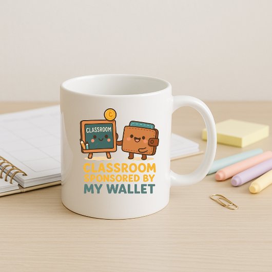 Grappige leraar koffiekopje; empowering leraar koffiemok