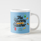 Grappige leraar Mok - aangepaste naam (Rechts)