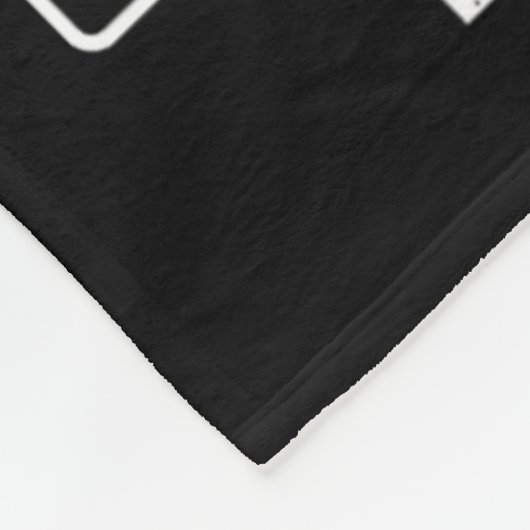 Grappige leraar Naughty Nice Moe Leraar Kerstmis Fleece Deken (Hoek)