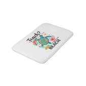 Grappige leraar strand zomer schildpad badmat (Gekanteld)