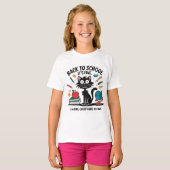 Grappige leraar Terug naar school Cat Lover Graphi T-shirt (Voorkant volledig)