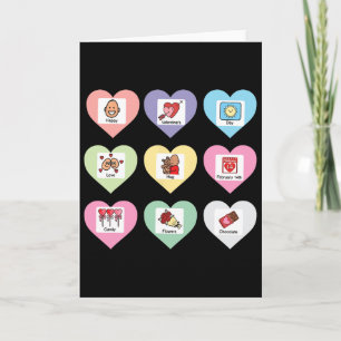 Grappige Leraar Valentijnsdag Speciaal Onderwijs T Kaart