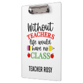 Grappige leraar waardering geschenken klemborden (Links)