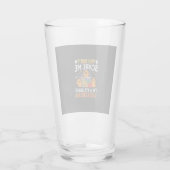 Grappige leraren Halloween geest 4de klas Glas (Achterkant)