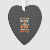 Grappige leraren Halloween geest 4de klas Ornament (voorkant)