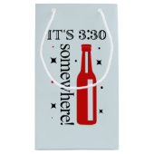 Grappige Leraren woord kunst Klein Cadeauzakje (Achterkant)