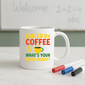 Grappige lerarenbeker; leraar terug naar school koffiemok