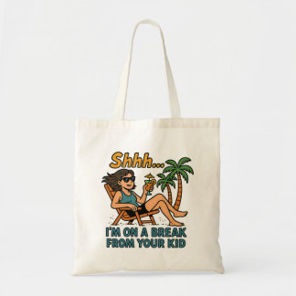 Grappige lerarenvakantie tote bag