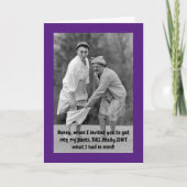 GRAPPIGE Lesbische Valentijns Kaart (Voorkant)