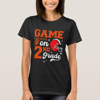 Grappige Let's Play Voetbalspeler Groep 4 Terug Na T-shirt