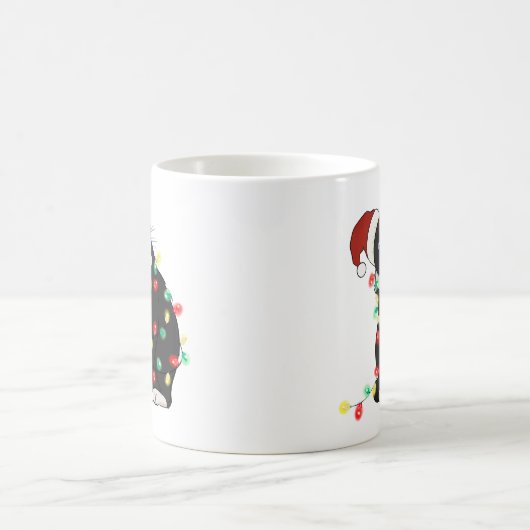 Grappige Leuke Catmas Kat Koffiemok (Center)