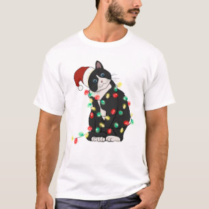 Grappige Leuke Catmas Kat T-shirt
