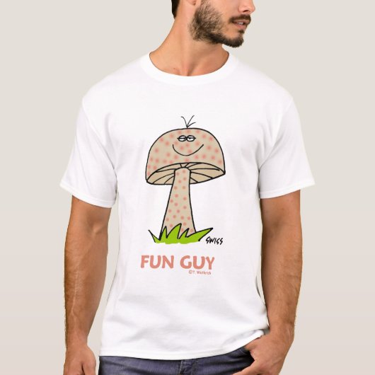 Grappige Leuke Guy Boyfriend Echtgenoot of Hippie T-shirt (Voorkant)