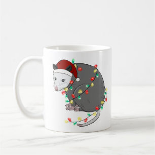 Grappige Leuke Kerst Opossum Koffiemok