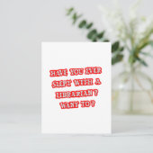 Grappige Librarian Pick-up Line Briefkaart (Staand voorkant)