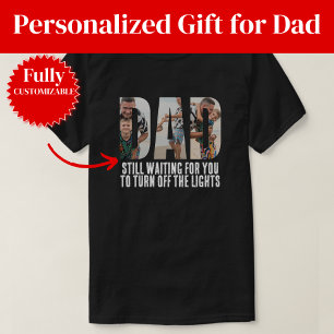 Grappige Lichten Uit Papa T-shirt