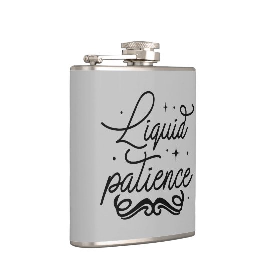 grappige liederenkunst drink liefhebbers heupfles (Rechts)