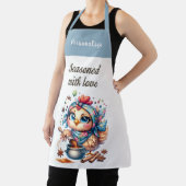 Grappige liefde citaat Schattigee kip koken Schort (Insitu)