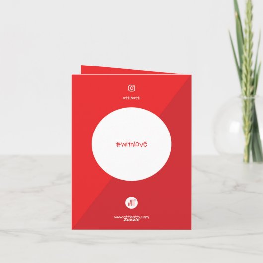 Grappige Liefde Kaart (Achterkant)