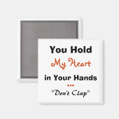 Grappige liefde koelkast magneet (Voorkant / Achterkant)