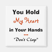 Grappige liefde koelkast magneet (Voorkant)