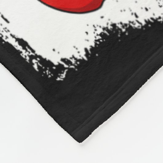 Grappige Liefde Messy Bun Teacher Life USA Vlag 4e Fleece Deken (Hoek)