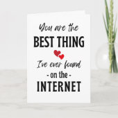 Grappige Liefdeskaart, voor haar voor hem, voor be Kaart (Voorkant)