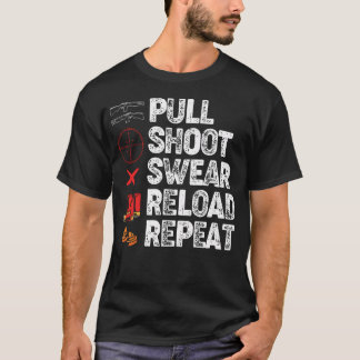 Grappige liefhebbers van valschietliefhebbers trek t-shirt