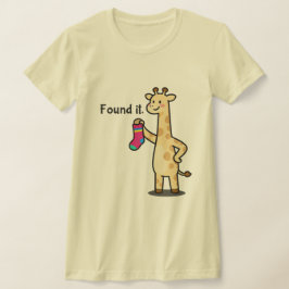 Grappige Lieve Giraffe Moeder Leven Superkracht T-shirt