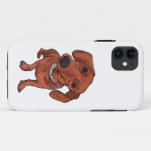 Grappige lieve hond, hondenliefhebber, hondenbezit Case-Mate iPhone case (Achterkant (horizontaal))