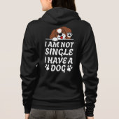 Grappige lieve hond hoodie (Achterkant)