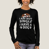 Grappige lieve hond Tri-Blend shirt (Voorkant)