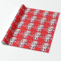 Grappige Lieve Kerstman & Typografie